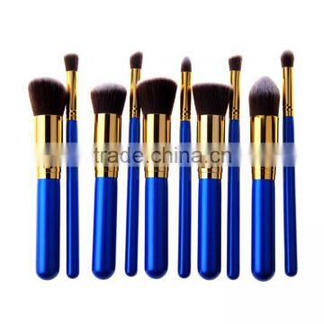 New Arrival Customized 10pcs Kabuki Private Label Makeup Brush