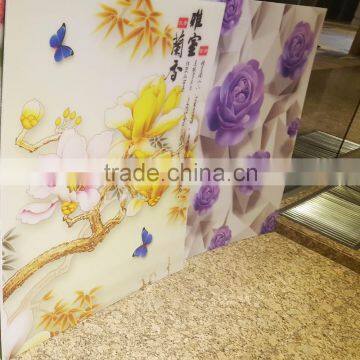 Newest design high quality for bathroom microcrystalline tile 3d flooring