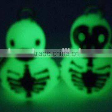Carnival Gift Duck Glow in Dark Skull Duck Glowing Halloween Duck