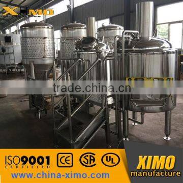 3 bbl microbrewery with micro brew brewing system for beer brew pub equipments