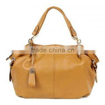 2014 Ladies' fashion model genuine leather handbags, shoulder bag manufacturer