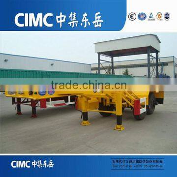 CIMC 20ft 2 Axles Skeleton Container Semi Trailer photo-5