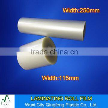 250mm*100m 115mm*60m Thermal PET+EVA Laminating Film Rolls 75mic 80mic 100mic 125mic Glossy Lamination Rolls