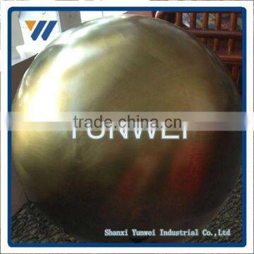 Decorative hollow copper sphere