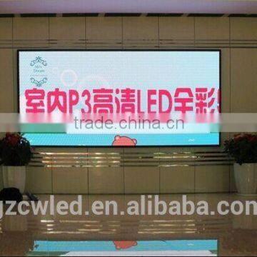 indoor p3 led screen full color led display