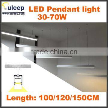 Hot New Products for South America ,modern Contemporary Pendant Linear Light Office Pendent Led Linear Light Led,1200mm,40w