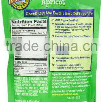 No artificial colors Juice Packaging/ Spout Pouch