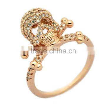 New Arrival Skull Gold Rings