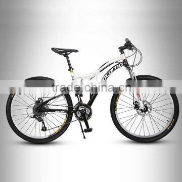 Mountain Bike 26 Inch 27-Speed Mountain Student Car Dual Shock Folding Bike High Carbon Exercise Bike