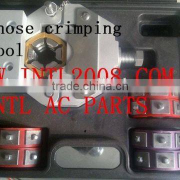 China factory car aircon ac parts hose crimping tool / handheld hose crimping tool, auto ac system repair tools