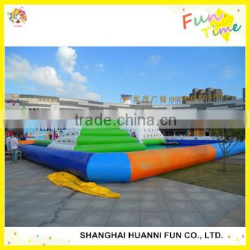 CE approved 0.9mm PVC inflatable water park prices