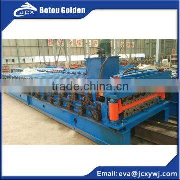 double profiles metal sheet roofing roll forming machine