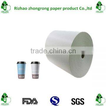 170-400gsm high grade two sides poly laminated paper for making cups