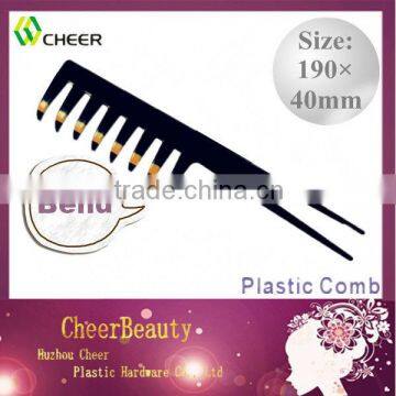 Rake comb PC012/plastic comb/afro hair combs