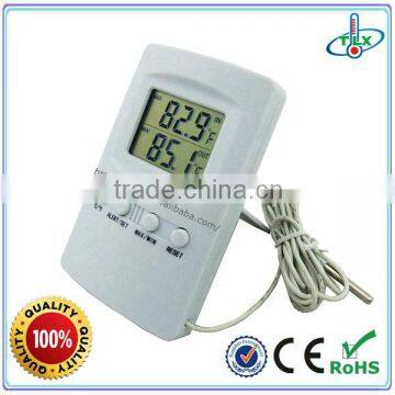 Compact Digital Mini Maximum And Minimum Alarm Thermometer