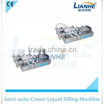 Semi Automatic Liquid Soap Dish Washing Hand Washing Filling Machine