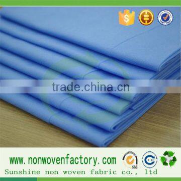 Madical used nonwoven cotton fabric for bed sheet in roll