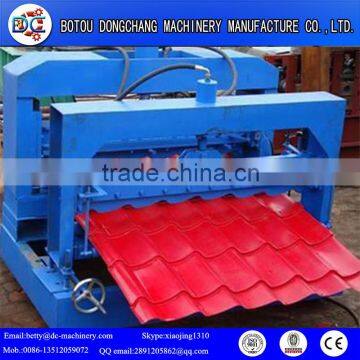 Glazed Steel Tile Roll Forming Machine/high Rib Roofing Panel Roll Forming Machine/roof Panel Machine photo-4
