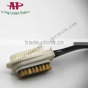 Wholesale Plastic Handle Outdoor Cleaner Shoe Polishing Brush