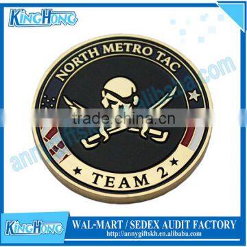 High Precision Metal replica gold coin