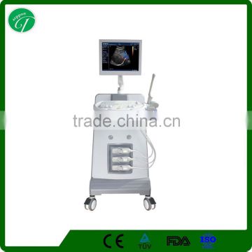 Popular hot sell trolly color doppler ultrasound device DCU6