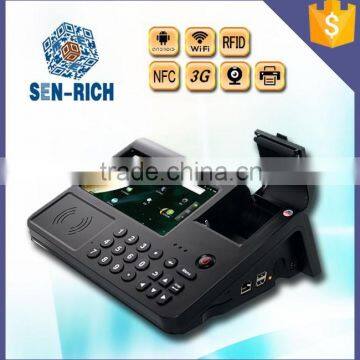 7 Inch Touch Screen Android OS Tablet POS Integrated with Thermal Printer