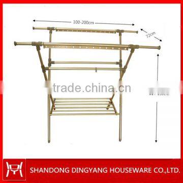 Hot sale X type aluminum clothes drying rack