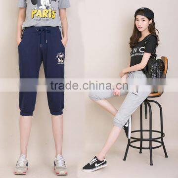 2016 new summer sports pants female home new summer pants