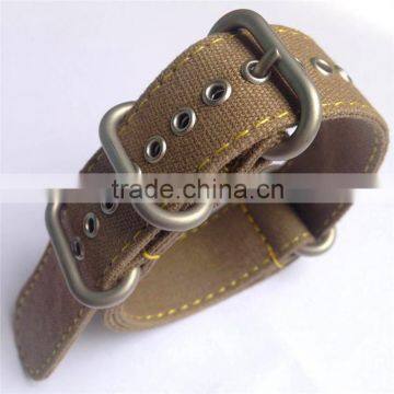 Wholesale 3 4 5 Rings Zulu Canvas Watch Strap