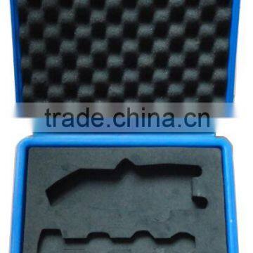 SLH-2 empty plastic tool box with foam use for electric tool and dies 275*220*61mm