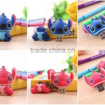 Stitch Japan Cartoon Themed PVC Usb Flash Drive Thousands Models Available,Custom Promotional Memory Stick With Metal Case photo-5