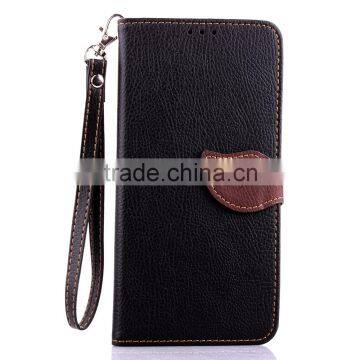 Original Leaf Buckle PU Leather Flip Wallet Stand Cover Case for Motorola Moto G3 With Lanyard photo-6