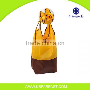 Mini home useful reusable eco-friendly fruit shape foldable shopping bag