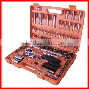 94pc Cr-V 1/4"Dr. & 1/2"Dr. Socket Wrench Set