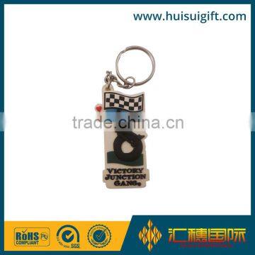 High quality promotional all type of rubber keychain