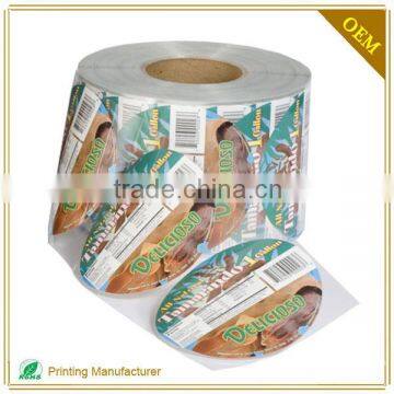 Top Quality Sd Card Adhesive Waterproof Vinyl Body Lotion Private Sticker Printing Roll In Shenzhen