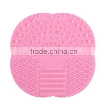 Mini Cosmetic Brush Washing Scrubber With Suction Cup Silicone Makeup Brush Cleaning Pad photo-3