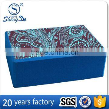 3'*6'*9' Sky Blue Widely Used Yoga Brick,Foam Yoga Brick,Soft Yoga Block photo-4