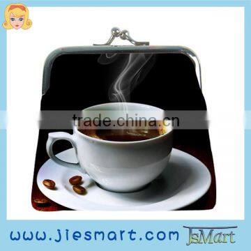 JSMART FRANCIS coin purse coffee souvenirs sublimation printing