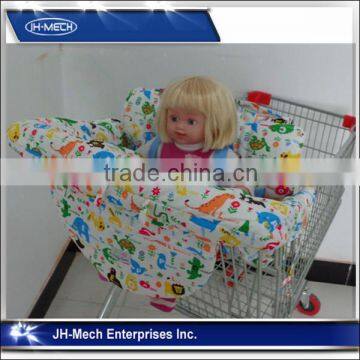 American style washable polyester baby shopping cart cover