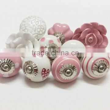 Ceramic Door Knobs/Wholesale Decorative Colorful Knobs/For Kitchen Cabinet,Door,Furniture Handles 02 photo-5