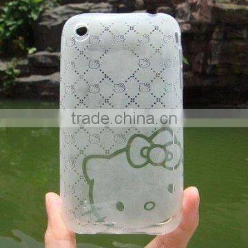 Transparent-Resin Soft Case for iPhone3G