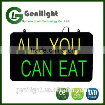 Buffet All you can eat Super Bright Business LED Sign