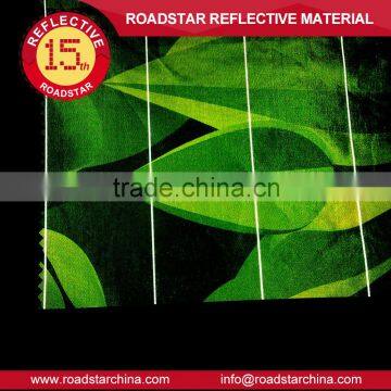 Reflective 100% polyester knitted fabrics