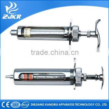 Factory price animal therapy Veterinary Metal Syringe series
