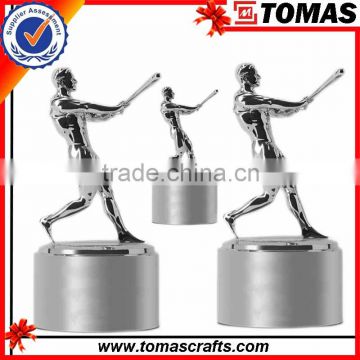 Factory direct sale customized baseball trophy