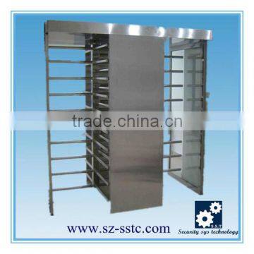 Biometric access control high turnstile gate / Counter access full height turnstile