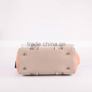 3876 2016 Summer Collection Woman pu Synthetic Snake Skin Handbag Supplier photo-4