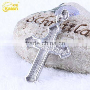 Guangzhou Jewelry Wholesale Online Jesus Cross Stainless Steel Pendant photo-2