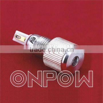 ONPOW 12 volt led indicator lights (GQ8F-D)(Dia. 8mm)(CE, CCC,UL,PSE,ROHS,VDE,REECH))